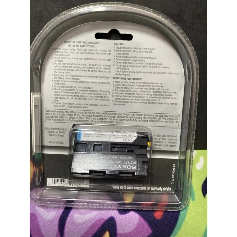 Digital Concepts Battery for Sony NP-FM50 Camera Battery C3